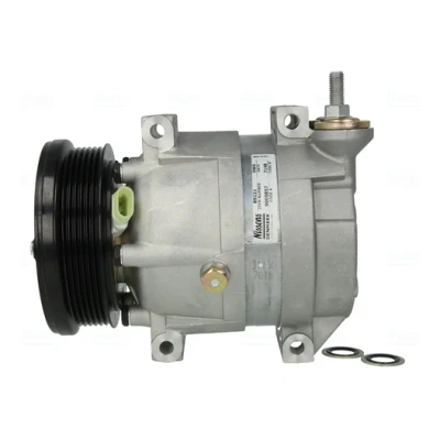 Abbildung von NISSENS 89221 Kompressor V5 12 PAG 150, 46 R 134a CHEVROLET: Nubira Kombi, Lacetti Schrägheck, DAEWOO: Kalos Schrägheck