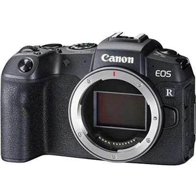 Abbildung von Canon EOS RP Systemkamera mit Vollformat Sensor + Adapter EF R (spiegellos, 26,2 MP, 7,5cm (3 Zoll) Clear View LCD II Display, Digic 8, 4K Video, WLAN, Bluetooth), schwarz