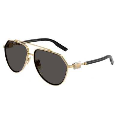 Abbildung von Dolce&amp;Gabbana 0DG2315 Sonnenbrille goldcoloured, Herren, Größe: 62, Gold coloured