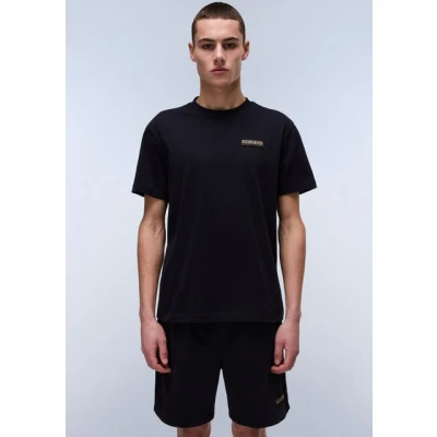 Abbildung von Napapijri Iaato Tshirt basic, Herren, Größe: XXL, Black