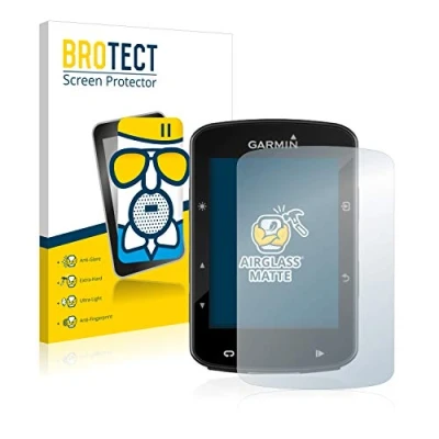 Abbildung von BROTECT Entspiegelungs Schutzglas für Garmin Edge 520 Plus Schutz Folie Glas Matt [Extrem Kratzfest 9H, Anti Reflex, Fingerprint]