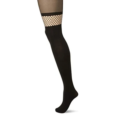 Abbildung von Hudson Damen Strumpfhosen Net Miracle Fashion Black 0005 42 44