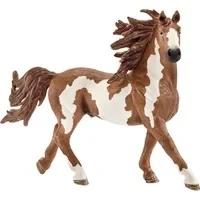 Abbildung von Schleich Figur Farm World Pinto Hengst Grau 16x4x10,5
