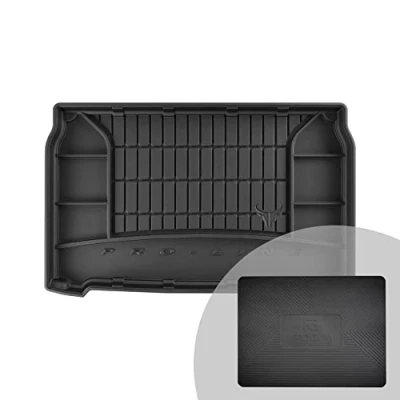 Abbildung von FROGUM ProLine 3D Gummimatte Exklusive Auto Kofferraummatte Kofferraumwanne für Opel Mokka B ab 2020 Bequemer Organiser Die höchsten Kanten