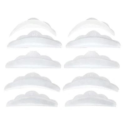 Abbildung von Libeauty Wimpernlifting Pads, 10 Stück Lash Lifting Silikon Pads Wimpernlifting, 5 Größen, Zubehör für Wimpern Und Curling, Weich, Wiederverwendbar