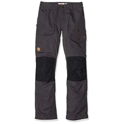 Abbildung von Fjallraven Damen Sport Trousers Vidda Pro Ventilated TRS W Short, Dark Grey Black, 38, 89330S