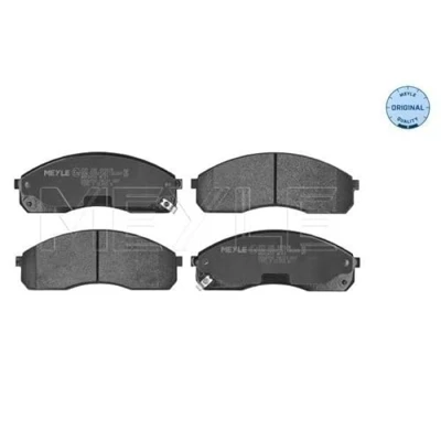 Abbildung von MEYLE 025 236 4916/W Bremsbelagsatz ORIGINAL Quality Vorderachse mit akustischer Verschleißwarnung Anti Quietsch Blech KIA: Carnival 2, I