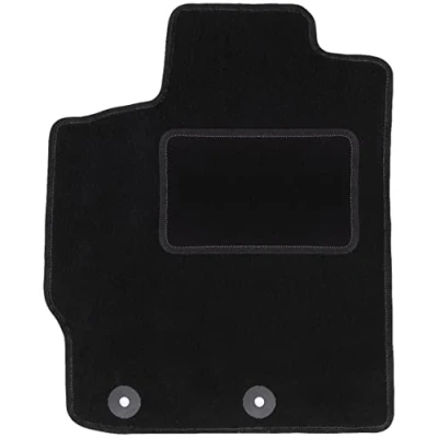 Abbildung von Wielganizator Automatte Passend für Toyota Yaris II Schrägheck 2005 2011 Velours Autozubehör Auto Fußmatten Fußmatte 1 teilig schwarz