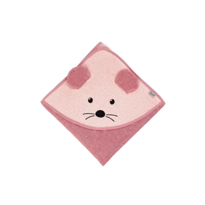 Abbildung von Sterntaler Kapuzenbadetuch 100 X CM Mabel Badetuch für Kinder, Größe: One Size, Light pink