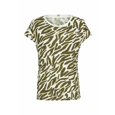 Abbildung von camel active T Shirt mit Camouflage Allover Print