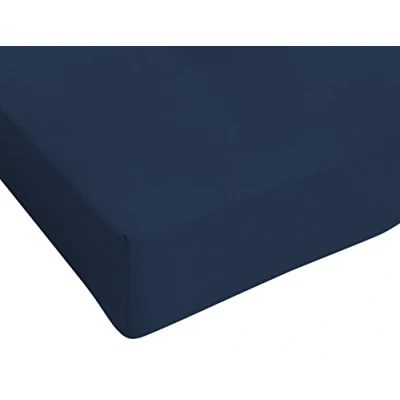 Abbildung von Max color Betttuch 25cm Ecke, dunkel Blau, Einzelne
