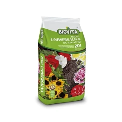 Abbildung von Blumenerde Universalerde Erde Pflanzerde Blumen Universal Sack 20L