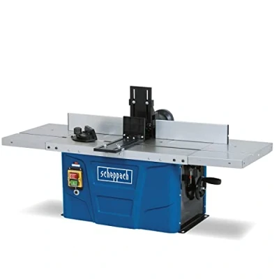 Abbildung von Scheppach HF50, 1,2 cm, 24000 RPM, Schwarz, Blau, Silber, AC, 1500 W, 230 240 V
