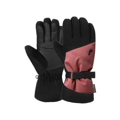 Abbildung von Reusch Susan Gore TEX warme, wasserdichte, Winddichte und atmungsaktive Winterhandschuhe Fingerhandschuhe Schneehandschuhe Skihandschuhe für Damen klassisch feminin