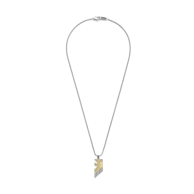 Abbildung von Emporio Armani Edelstahlkette EAGLE LOGO, EGS3073040
