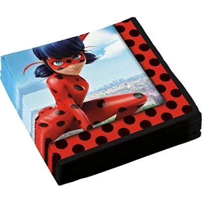 Abbildung von Servet Ladybug wundersame 33x33cm 20 Stücke