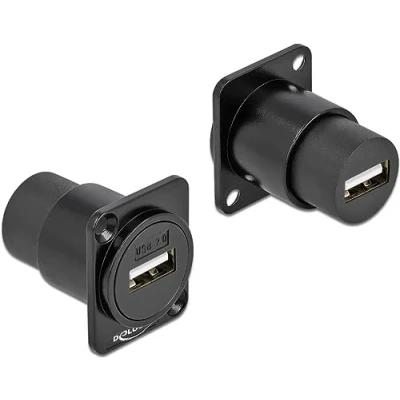Abbildung von Delock D Typ Modul USB 2.0 A Buchse zu