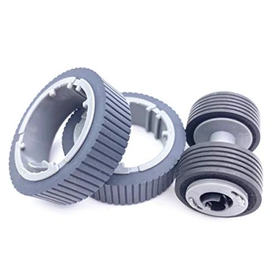 Abbildung von OKLILI PA03670 0001 0002 Verbrauchsmaterialien Set: Pick Roller + Bremsrolle für den Fujitsu fi 7160 7260 7140 7240 7180 7280