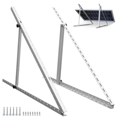 Abbildung von ECO WORTHY Solarpanel Halterung, 1140mm Solarmodul Halterung Balkonkraftwerk für 100W 400W Solarpanel, Adjustable 0 90