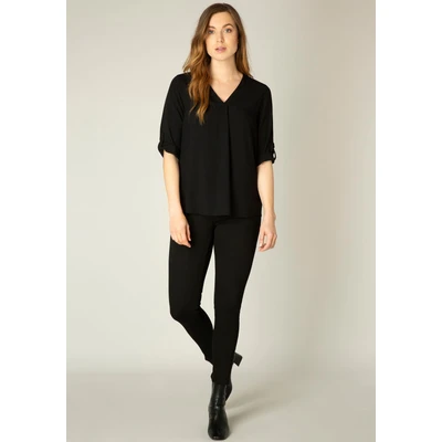 Abbildung von BASE Level YILL Bluse, Damen, Größe: 36, Black