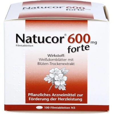 Abbildung von Natucor 600 mg forte Filmtabletten 100 St