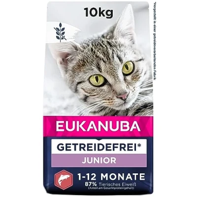Abbildung von Eukanuba Cat Kitten Grainfree Salmon 10 kg