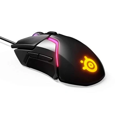 Abbildung von SteelSeries Rival 600 Gaming Maus, OLED Display, Taktile Alarmierung, 16000 CPI, multicolor schwarz