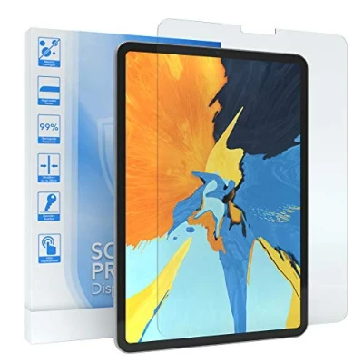 Abbildung von EAZY CASE Displayschutzfolie kompatibel mit iPad Pro 11&quot; 2018 Displayschutz Glas 11 Zoll Glasfolie 9H Härte 0,3mm dünne Tabletschutzfolie Tablet Schutzglas Folie Transparent Ultra Klar