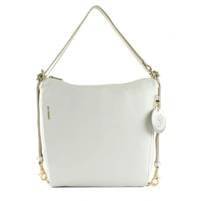 Abbildung von Mandarina Duck Damen Mellow Leather Shopper, Optical White