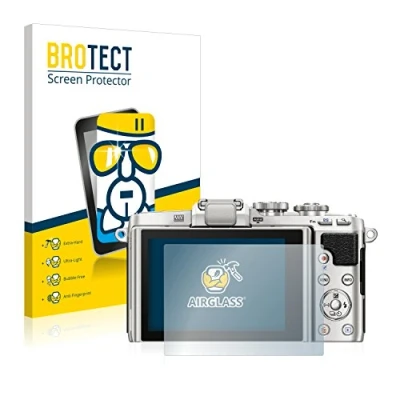 Abbildung von BROTECT Schutzglas für Olympus PEN E PL7 Schutzfolie Panzer Folie Glas [Extrem Kratzfest 9H, Anti Fingerprint, Ultra Transparent]