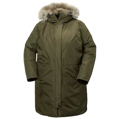 Abbildung von Helly Hansen Damen W Senja Plus Parka, Grün, 1X