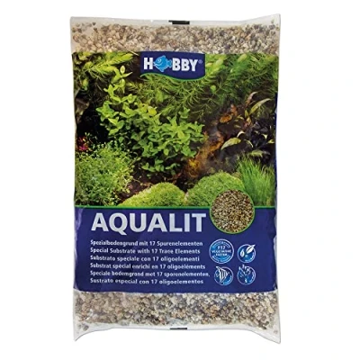 Abbildung von HOBBY Aquarienkies Aqualit, Bodengrund, 3 Liter