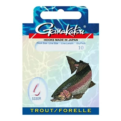 Abbildung von Gamakatsu Trout LS 5330 60cm #10 (0,16mm) Forellen Vorfächer
