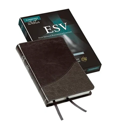 Abbildung von ESV Pitt Minion Reference Edition ES442:X Black Imitation Leather: English Standard Version, Imitation, Bible