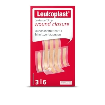 Abbildung von Leukoplast Leukosan Strip steril 6x38 mm/6x75 mm