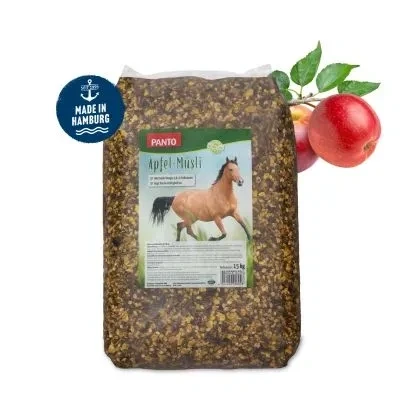 Abbildung von Apfelmüsli mit Wisan Lein 15 kg