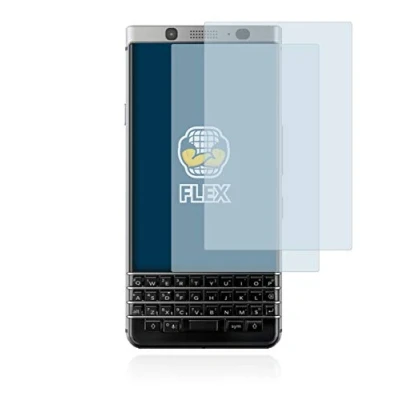 Abbildung von BROTECT 2 Stück Full Cover Schutzfolie für BlackBerry Keyone Screen Displayschutz Folie [3D Curved, Anti Fingerprint, Kristall Klar]
