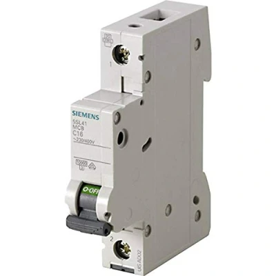 Abbildung von Siemens 5SL41036 5SL4103 6 Leitungsschutzschalter 1polig 3 A 230 V, 400 V