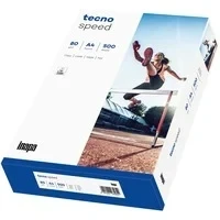 Abbildung von Inapa tecno Druckerpapier Speed, Format DIN A4, 80 g/m², 147 CIE, 500 Blatt
