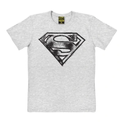Abbildung von LOGOSHIRT T Shirt &quot;SUPERMAN LOGO SCRIBBLE&quot;, mit coolem Frontprint
