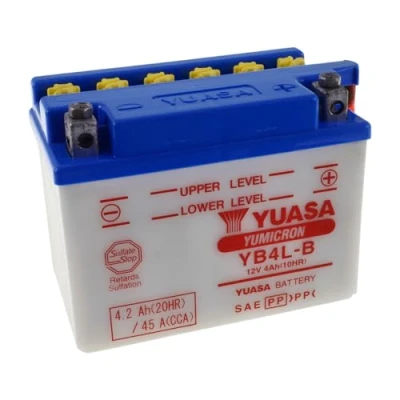 Abbildung von BATTERIE Yb4l b L 121mm W 71mm H 93mm 12v 4ah
