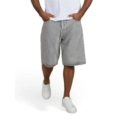 Abbildung von Jack &amp; Jones ALEX Cooper Jeans Shorts, Herren, Größe: XXL, Grey denim
