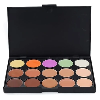 Abbildung von JacCherry Concealer Palette Abdeckcreme Camouflage Kosmetikum mit 15 Farben Mode Perfekt für tägliche Make up #3
