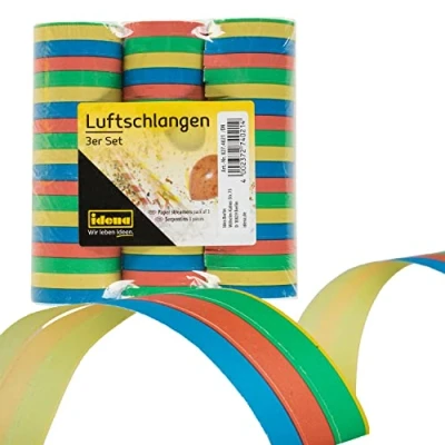 Abbildung von Idena Luftschlangen bunt