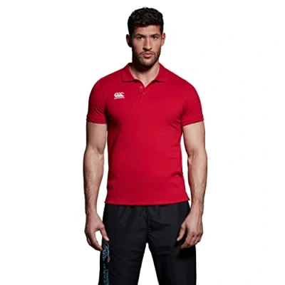 Abbildung von Canterbury Herren Waimak Poloshirt, Flag Red, L EU