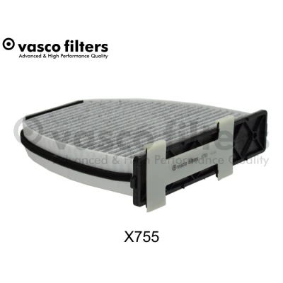 Abbildung von DAVID VASCO X755 Innenraumfilter Aktivkohlefilter 261 272 44 MERCEDES BENZ: C Klasse T modell, Limousine, E Limousine