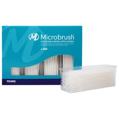 Abbildung von Microbrush Plus Applikatoren 400er superfein weiß 400