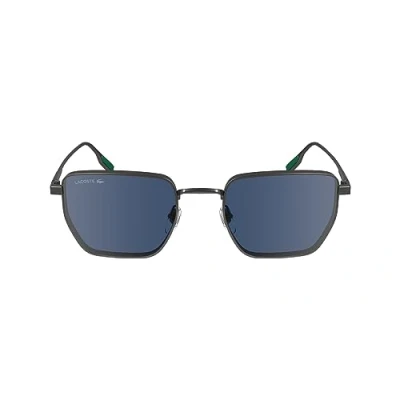 Abbildung von Lacoste Sonnenbrille, Herren, Größe: One Size, Matte dark gunmetal