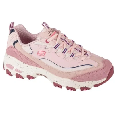 Abbildung von Skechers Damen D&#039;lites Bold Views Sneaker, Mauve/Mehrfarbig, 39.5 EU