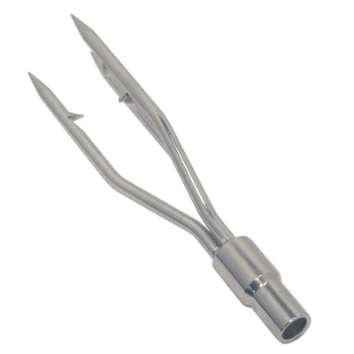 Abbildung von Harpunenspitze Delta Dreizack 110 mm M6 Edelstahl 316 (A4)